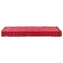 Poduszka na podłogę lub palety, bawełna, 120x80x10 cm, burgund