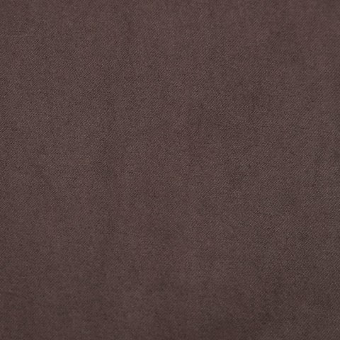 Fotel pływający z podnóżkiem, brązowy, obity tkaniną