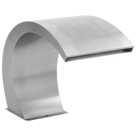 Fontanna do basenu z LED, stal nierdzewna, 30x60x45 cm Fontanna do basenu z LED, stal nierdzewna, 30x60x45 cm