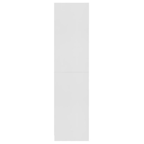 Szafa, biała, 100x50x200 cm, materiał drewnopochodny