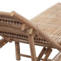 Leżak plażowy, bambusowy