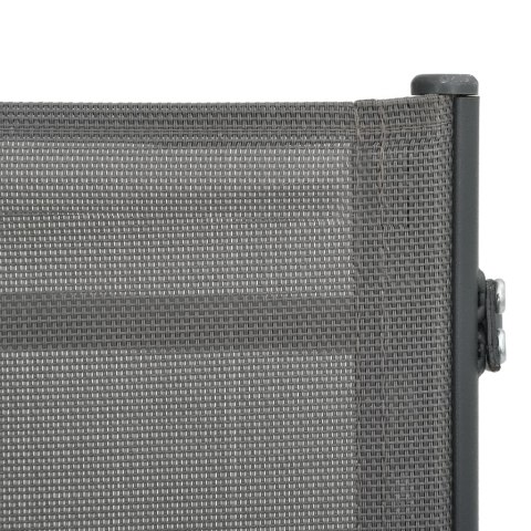 Leżaki, 2 szt., textilene i stal