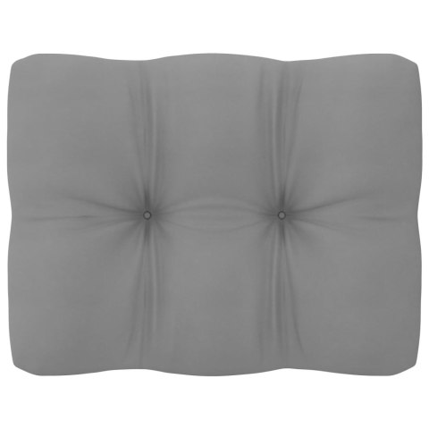 2-osobowa sofa ogrodowa z poduszkami, lite drewno sosnowe