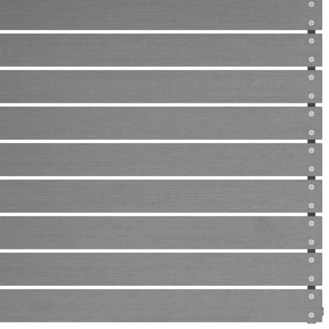 Ogrodowe siedzisko narożne z antracytowymi poduszkami, sosnowe