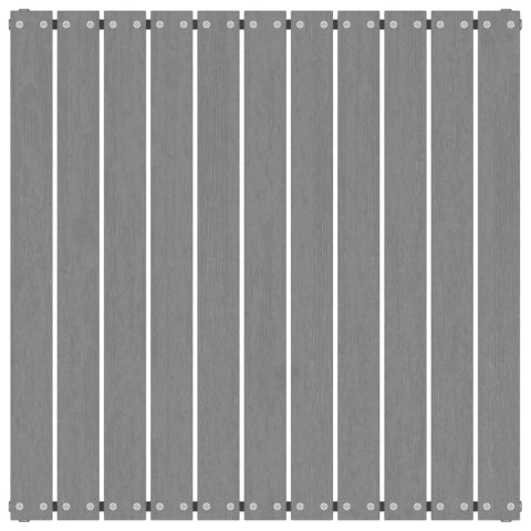 Stołki ogrodowe z poduszkami, 2 szt., szare, drewno sosnowe