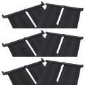 Panele solarne do podgrzewania basenu, 6 szt., 80x310 cm