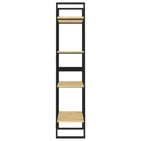 4-poziomowy regał na książki, 60x30x140 cm, sosnowy