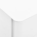 Mobilna szafka kartotekowa, biała, 30x45x59 cm, stalowa