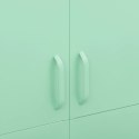 Szafa, miętowa, 90x50x180 cm, stalowa