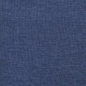 Podnóżek, niebieski, 78x56x32 cm, tapicerowany tkaniną