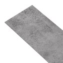 Panele podłogowe z PVC, 4,46 m², 3 mm, cementowy brąz