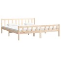 Rama łóżka, lite drewno, 180x200 cm, Super King