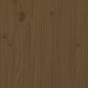 Łóżko rozsuwane, miodowy brąz, drewno sosnowe, 2x(90x200) cm