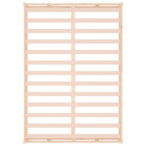 Rama łóżka, 120 x 200 cm, lite drewno