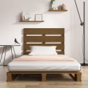 Rama łóżka, miodowy brąz, 100 x 200 cm, lite drewno sosnowe