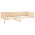 Łóżko dzienne, lite drewno sosnowe, 90x190 cm