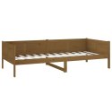 Łóżko dzienne, miodowe, lite drewno sosnowe, 90x200 cm