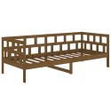 Łóżko dzienne, miodowy brąz, drewno sosnowe, 90x190 cm
