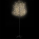 Drzewko z lampkami, 220 LED, ciepły biały, kwiat wiśni, 220 cm