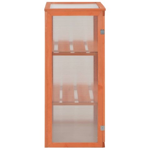 Szafka na rośliny, szklarnia, drewniana, 75 x 47 x 109 cm