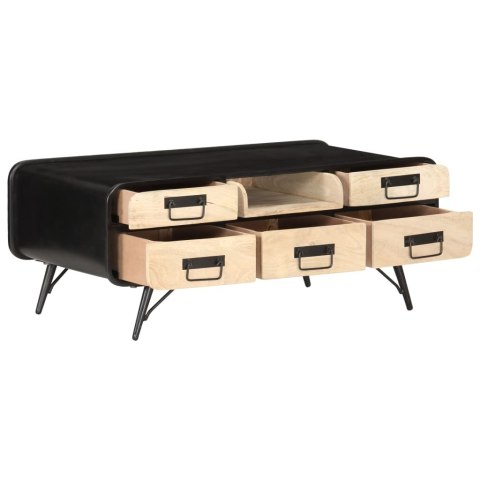 Stolik kawowy, 100x50x40 cm, lite drewno mango