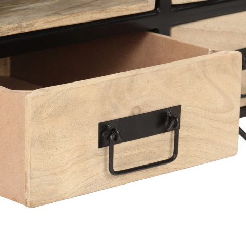 Stolik kawowy, 100x50x40 cm, lite drewno mango