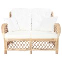 2-osobowa sofa rattanowa