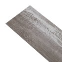 Panele podłogowe PVC, 5,26 m², 2 mm, matowy brąz, bez kleju