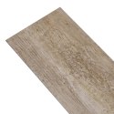 Panele podłogowe PVC 5,26 m², 2 mm, spłowiałe drewno, bez kleju