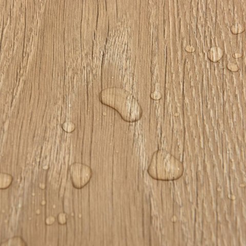 Samoprzylepne panele podłogowe, 55 szt., PVC, 5,11 m², brązowe