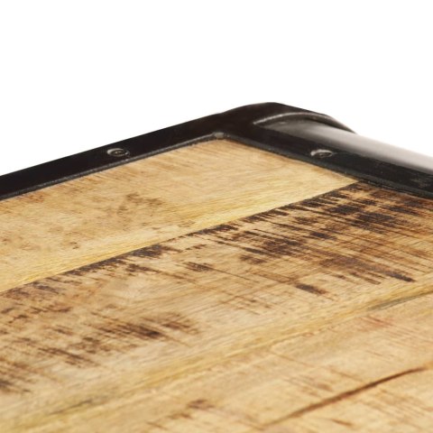 Stolik kawowy, 100x50x35 cm, lite drewno mango