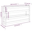 Donica, 112x25x66 cm, lite drewno sosnowe