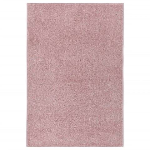 Dywan z krótkim runem, 160 x 230 cm, różowy