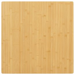 Blat do stołu, 90x90x2,5 cm, bambusowy