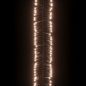 Sznur lampek LED, 2000 diod w kolorze ciepłej bieli, 17 m, PVC