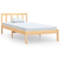 Rama łóżka, lite drewno sosnowe, 90x190 cm, pojedyncza