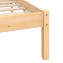 Rama łóżka, lite drewno sosnowe, 200 x 200 cm
