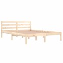 Rama łóżka, lite drewno sosnowe, 140x200 cm