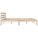 Rama łóżka, lite drewno sosnowe, 150x200 cm, 5FT, King Size