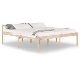 Rama łóżka, lite drewno sosnowe, 180x200 cm, 6FT, Super King