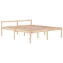 Rama łóżka, lite drewno sosnowe, 180x200 cm, 6FT, Super King