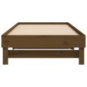 Łóżko rozsuwane, miodowy brąz, 2x(100x200) cm, drewno sosnowe