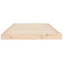 Rama łóżka, 100 x 200 cm, lite drewno sosnowe