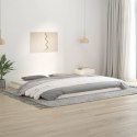 Rama łóżka, biała, 200 x 200 cm, lite drewno sosnowe