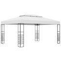 Altana ze sznurem lampek LED, 4x3x2,7 m, biała