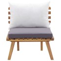 4-cz. zestaw wypoczynkowy do ogrodu, poduszki, drewno akacjowe