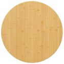 Blat do stołu, Ø70x2,5 cm, bambusowy