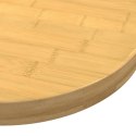 Blat do stołu, Ø70x4 cm, bambusowy