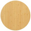 Blat do stołu, Ø90x1,5 cm, bambusowy