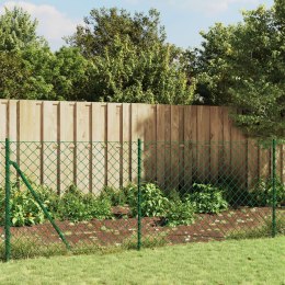 Ogrodzenie z siatki, zielone, 1x10 m